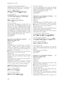 Bild der Seite - 138 - in Dommusikarchiv Salzburg (A-Sd) - Thematischer Katalog der musikalischen Quellen