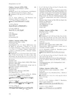 Bild der Seite - 154 - in Dommusikarchiv Salzburg (A-Sd) - Thematischer Katalog der musikalischen Quellen