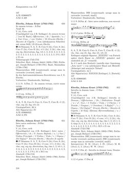Image of the Page - 218 - in Dommusikarchiv Salzburg (A-Sd) - Thematischer Katalog der musikalischen Quellen