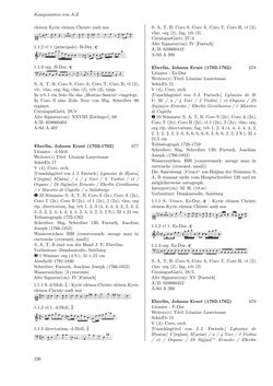 Image of the Page - 230 - in Dommusikarchiv Salzburg (A-Sd) - Thematischer Katalog der musikalischen Quellen