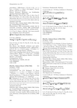 Image of the Page - 290 - in Dommusikarchiv Salzburg (A-Sd) - Thematischer Katalog der musikalischen Quellen