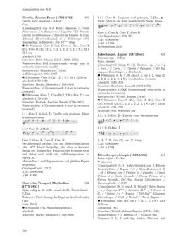 Bild der Seite - 296 - in Dommusikarchiv Salzburg (A-Sd) - Thematischer Katalog der musikalischen Quellen