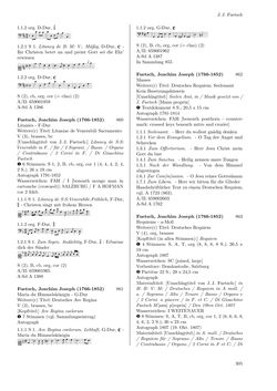 Bild der Seite - 305 - in Dommusikarchiv Salzburg (A-Sd) - Thematischer Katalog der musikalischen Quellen