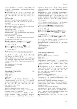Image of the Page - 327 - in Dommusikarchiv Salzburg (A-Sd) - Thematischer Katalog der musikalischen Quellen
