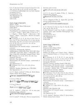 Bild der Seite - 342 - in Dommusikarchiv Salzburg (A-Sd) - Thematischer Katalog der musikalischen Quellen