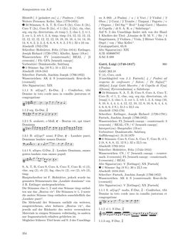 Bild der Seite - 354 - in Dommusikarchiv Salzburg (A-Sd) - Thematischer Katalog der musikalischen Quellen