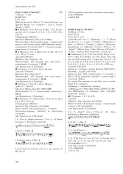 Image of the Page - 360 - in Dommusikarchiv Salzburg (A-Sd) - Thematischer Katalog der musikalischen Quellen