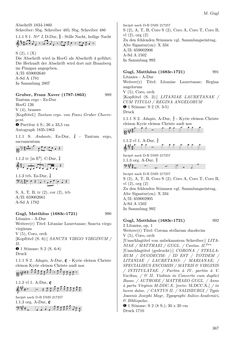 Image of the Page - 367 - in Dommusikarchiv Salzburg (A-Sd) - Thematischer Katalog der musikalischen Quellen