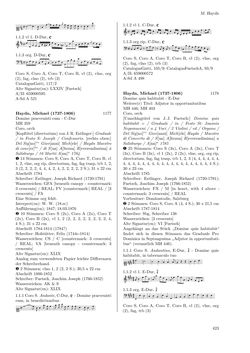 Bild der Seite - 423 - in Dommusikarchiv Salzburg (A-Sd) - Thematischer Katalog der musikalischen Quellen