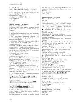 Bild der Seite - 426 - in Dommusikarchiv Salzburg (A-Sd) - Thematischer Katalog der musikalischen Quellen