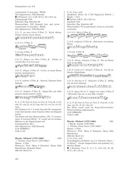 Image of the Page - 452 - in Dommusikarchiv Salzburg (A-Sd) - Thematischer Katalog der musikalischen Quellen
