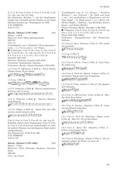 Image of the Page - 455 - in Dommusikarchiv Salzburg (A-Sd) - Thematischer Katalog der musikalischen Quellen