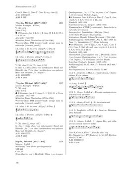 Image of the Page - 456 - in Dommusikarchiv Salzburg (A-Sd) - Thematischer Katalog der musikalischen Quellen