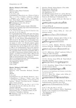 Image of the Page - 458 - in Dommusikarchiv Salzburg (A-Sd) - Thematischer Katalog der musikalischen Quellen