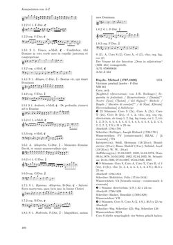 Image of the Page - 492 - in Dommusikarchiv Salzburg (A-Sd) - Thematischer Katalog der musikalischen Quellen