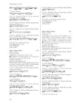 Bild der Seite - 512 - in Dommusikarchiv Salzburg (A-Sd) - Thematischer Katalog der musikalischen Quellen