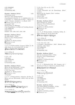 Bild der Seite - 523 - in Dommusikarchiv Salzburg (A-Sd) - Thematischer Katalog der musikalischen Quellen