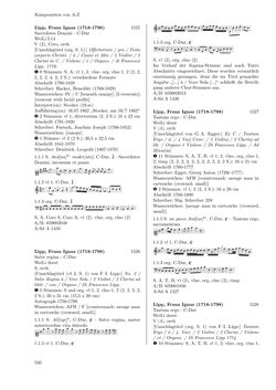 Image of the Page - 550 - in Dommusikarchiv Salzburg (A-Sd) - Thematischer Katalog der musikalischen Quellen