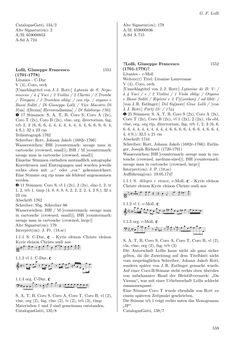 Image of the Page - 559 - in Dommusikarchiv Salzburg (A-Sd) - Thematischer Katalog der musikalischen Quellen