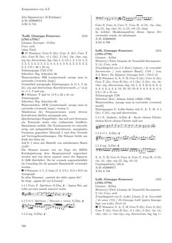 Image of the Page - 560 - in Dommusikarchiv Salzburg (A-Sd) - Thematischer Katalog der musikalischen Quellen