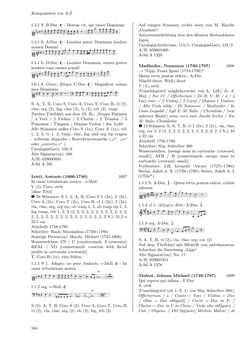 Image of the Page - 584 - in Dommusikarchiv Salzburg (A-Sd) - Thematischer Katalog der musikalischen Quellen