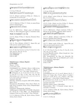 Bild der Seite - 664 - in Dommusikarchiv Salzburg (A-Sd) - Thematischer Katalog der musikalischen Quellen