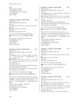Image of the Page - 706 - in Dommusikarchiv Salzburg (A-Sd) - Thematischer Katalog der musikalischen Quellen