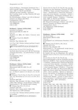Image of the Page - 708 - in Dommusikarchiv Salzburg (A-Sd) - Thematischer Katalog der musikalischen Quellen
