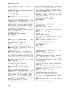 Bild der Seite - 714 - in Dommusikarchiv Salzburg (A-Sd) - Thematischer Katalog der musikalischen Quellen