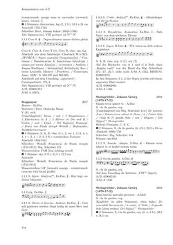 Bild der Seite - 718 - in Dommusikarchiv Salzburg (A-Sd) - Thematischer Katalog der musikalischen Quellen