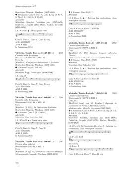 Bild der Seite - 724 - in Dommusikarchiv Salzburg (A-Sd) - Thematischer Katalog der musikalischen Quellen