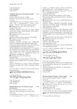 Image of the Page - 748 - in Dommusikarchiv Salzburg (A-Sd) - Thematischer Katalog der musikalischen Quellen