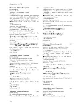 Image of the Page - 754 - in Dommusikarchiv Salzburg (A-Sd) - Thematischer Katalog der musikalischen Quellen