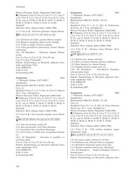 Image of the Page - 780 - in Dommusikarchiv Salzburg (A-Sd) - Thematischer Katalog der musikalischen Quellen