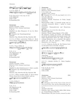 Image of the Page - 814 - in Dommusikarchiv Salzburg (A-Sd) - Thematischer Katalog der musikalischen Quellen