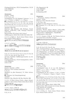 Bild der Seite - 819 - in Dommusikarchiv Salzburg (A-Sd) - Thematischer Katalog der musikalischen Quellen