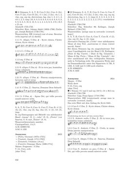 Image of the Page - 832 - in Dommusikarchiv Salzburg (A-Sd) - Thematischer Katalog der musikalischen Quellen