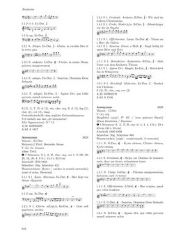 Image of the Page - 834 - in Dommusikarchiv Salzburg (A-Sd) - Thematischer Katalog der musikalischen Quellen
