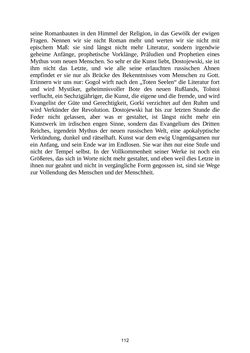 Bild der Seite - 112 - in Drei Meister - Balzac - Dickens - Dostojewski