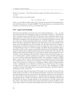 Image of the Page - 26 - in Integration of Advanced Driver Assistance Systems on Full-Vehicle Level - Parametrization of an Adaptive Cruise Control System Based on Test Drives