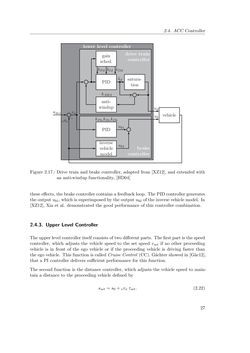 Image of the Page - 27 - in Integration of Advanced Driver Assistance Systems on Full-Vehicle Level - Parametrization of an Adaptive Cruise Control System Based on Test Drives