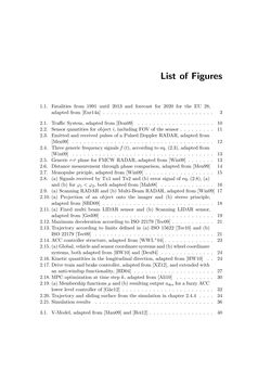 Bild der Seite - I - in Integration of Advanced Driver Assistance Systems on Full-Vehicle Level - Parametrization of an Adaptive Cruise Control System Based on Test Drives