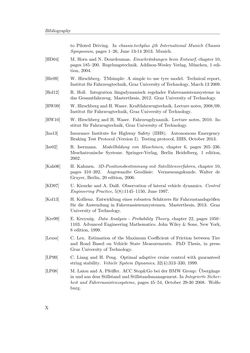 Image of the Page - X - in Integration of Advanced Driver Assistance Systems on Full-Vehicle Level - Parametrization of an Adaptive Cruise Control System Based on Test Drives
