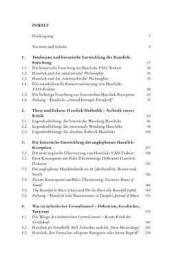Image of the Page - (000007) - in Re-Reading Hanslick's Aesheticts - Die Rezeption Eduard Hanslicks im englischen Sprachraum und ihre diskursiven Grundlagen
