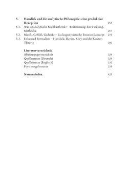 Image of the Page - (000008) - in Re-Reading Hanslick's Aesheticts - Die Rezeption Eduard Hanslicks im englischen Sprachraum und ihre diskursiven Grundlagen