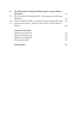 Bild der Seite - (000008) - in Re-Reading Hanslick's Aesheticts - Die Rezeption Eduard Hanslicks im englischen Sprachraum und ihre diskursiven Grundlagen