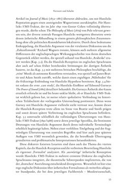 Bild der Seite - 13 - in Re-Reading Hanslick's Aesheticts - Die Rezeption Eduard Hanslicks im englischen Sprachraum und ihre diskursiven Grundlagen
