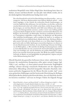 Image of the Page - 32 - in Re-Reading Hanslick's Aesheticts - Die Rezeption Eduard Hanslicks im englischen Sprachraum und ihre diskursiven Grundlagen