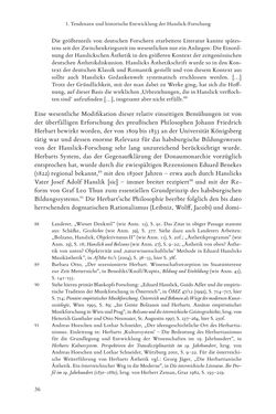 Image of the Page - 36 - in Re-Reading Hanslick's Aesheticts - Die Rezeption Eduard Hanslicks im englischen Sprachraum und ihre diskursiven Grundlagen