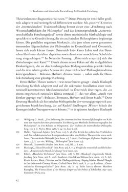Image of the Page - 42 - in Re-Reading Hanslick's Aesheticts - Die Rezeption Eduard Hanslicks im englischen Sprachraum und ihre diskursiven Grundlagen